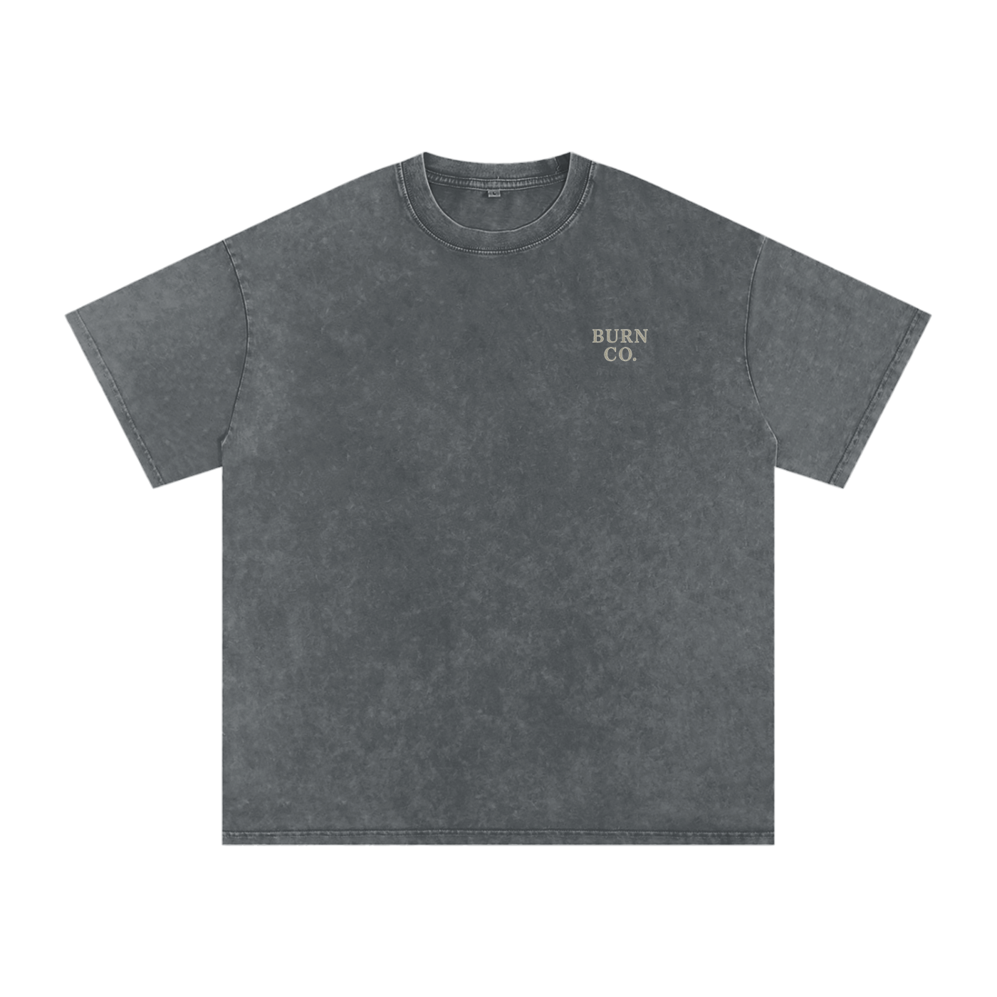 Snow Washed Oversized Cotton T-Shirt (Kaizen)
