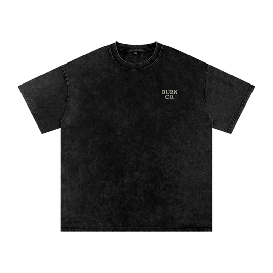 Snow Washed Oversized Cotton T-Shirt (Kaizen)
